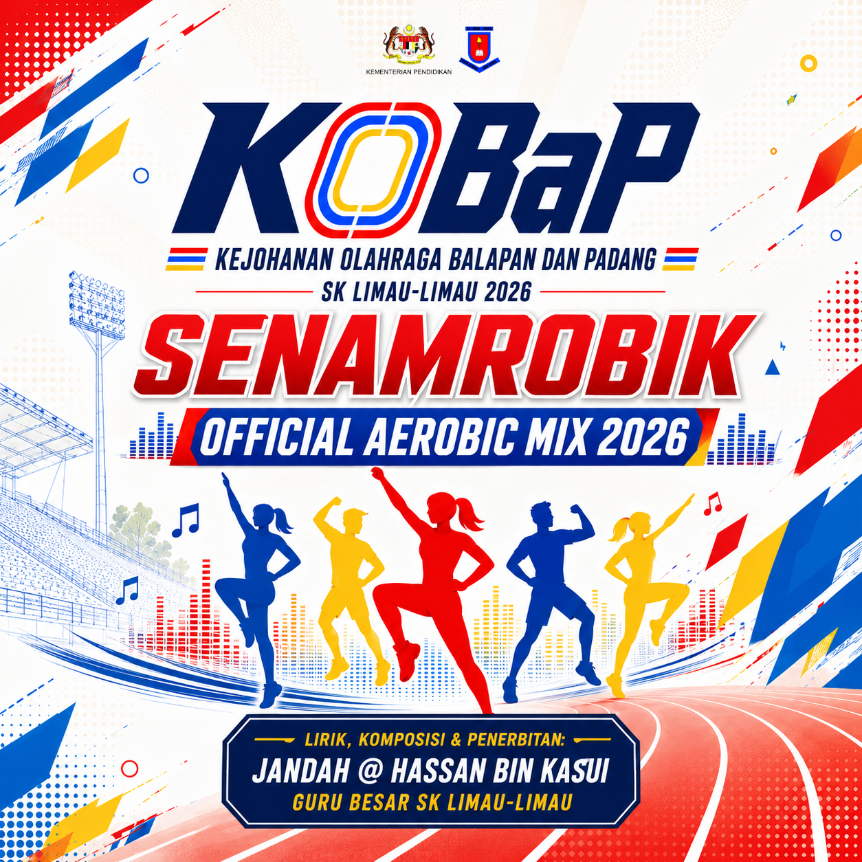 Cover KOBaP 2026 Senamrobik Official Aerobic Mix 2026